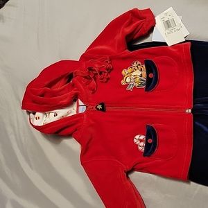 Disney baby Christmas 3-piece set 6-9 Months NWT